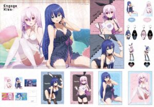 Engage Kiss 描き下ろし”ランジェリーVer &amp; バニー Ver” グッズ 12月発売!
