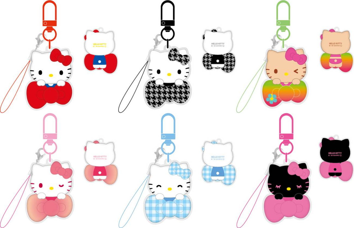 ハローキティ bubble pop charm リボンモチーフのストラップ発売!