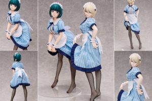 女神のカフェテラス 紅葉と白菊 布制服を着たビッグフィギュア 登場!