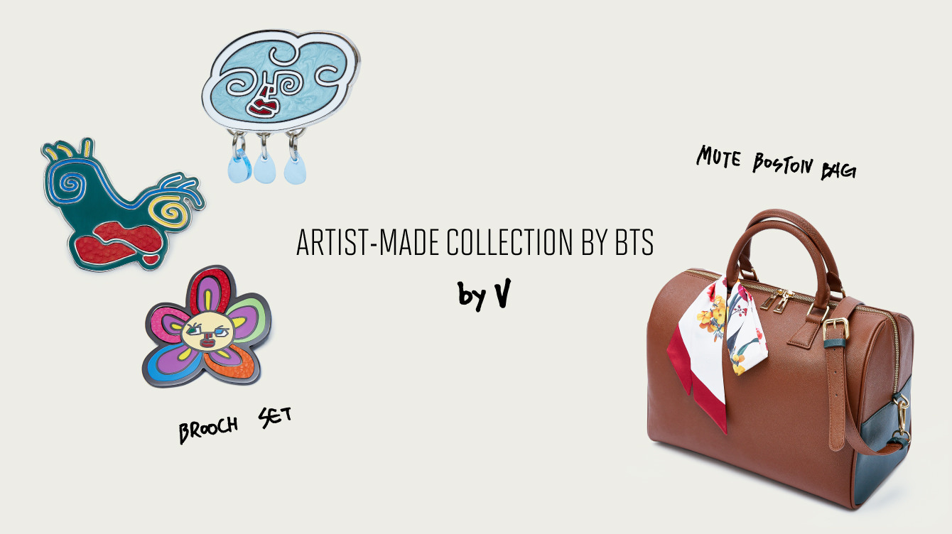 BTS ARTIST-MADE COLLECTION V テテ ボストンバッグ | munchercruncher.com