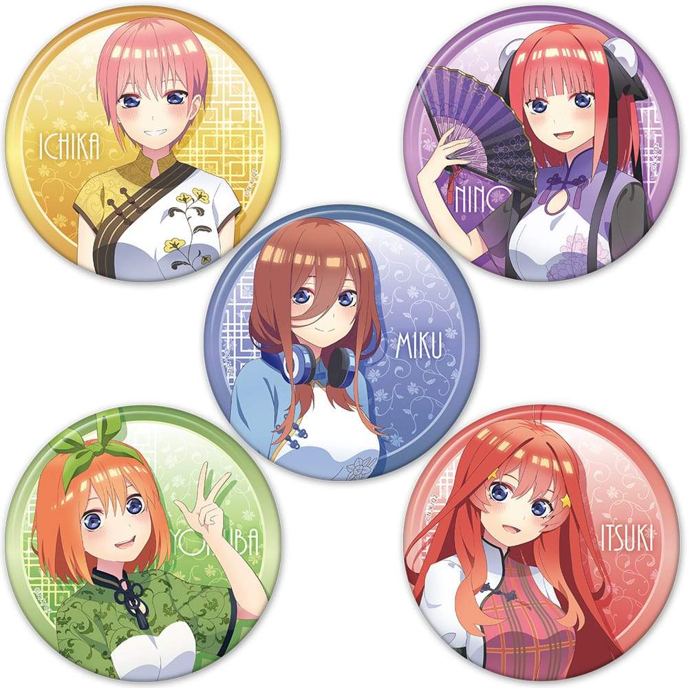 東京販売 五等分の花嫁 中華ロリィタ 缶バッジ - キャラクターグッズ