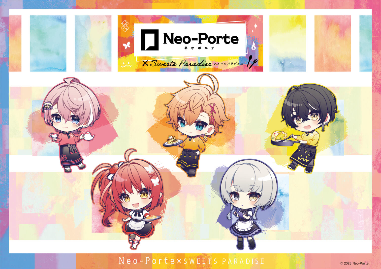 Neo-Porte × スイーツパラダイス8店舗 9月4日よりコラボカフェ開催!
