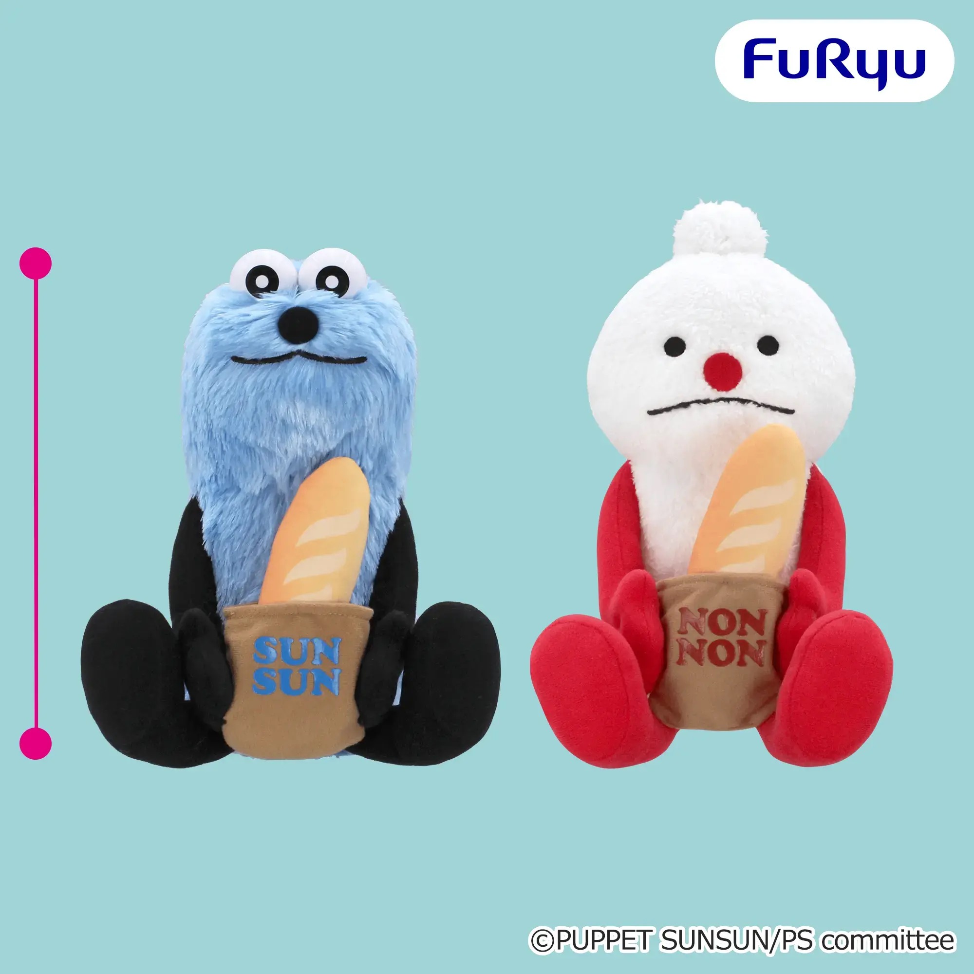 パペットスンスン ベーカリーBIGぬいぐるみ 8月2週より展開!