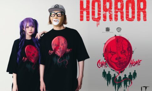 QOOZA × 柏木べるくら × ホラー映画4作品 コラボTシャツ 8月中旬発売!