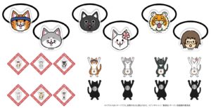 ラーメン赤猫 文蔵・佐々木ら「かおヘアゴム」など新作グッズ 10月発売!