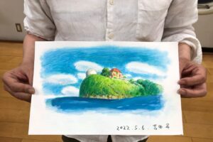 崖の上のポニョ 美術監督・吉田昇さんの描き下ろしイラスト公開!