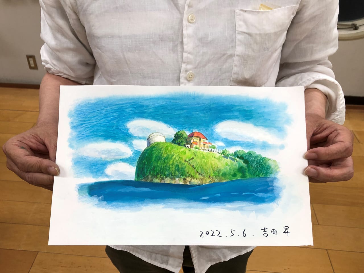 崖の上のポニョ 美術監督・吉田昇さんの描き下ろしイラスト公開!