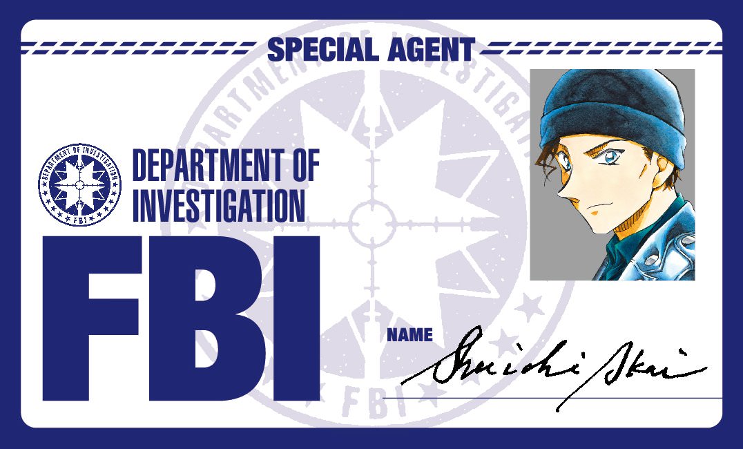 3000円 高級素材使用ブランド 名探偵コナン 購入特典 名刺