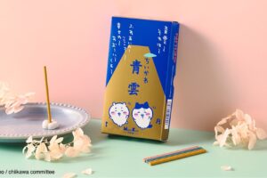 ちいかわ × 日本香堂 5月21日よりコラボ商品『お香 ちいかわ 青雲』登場!