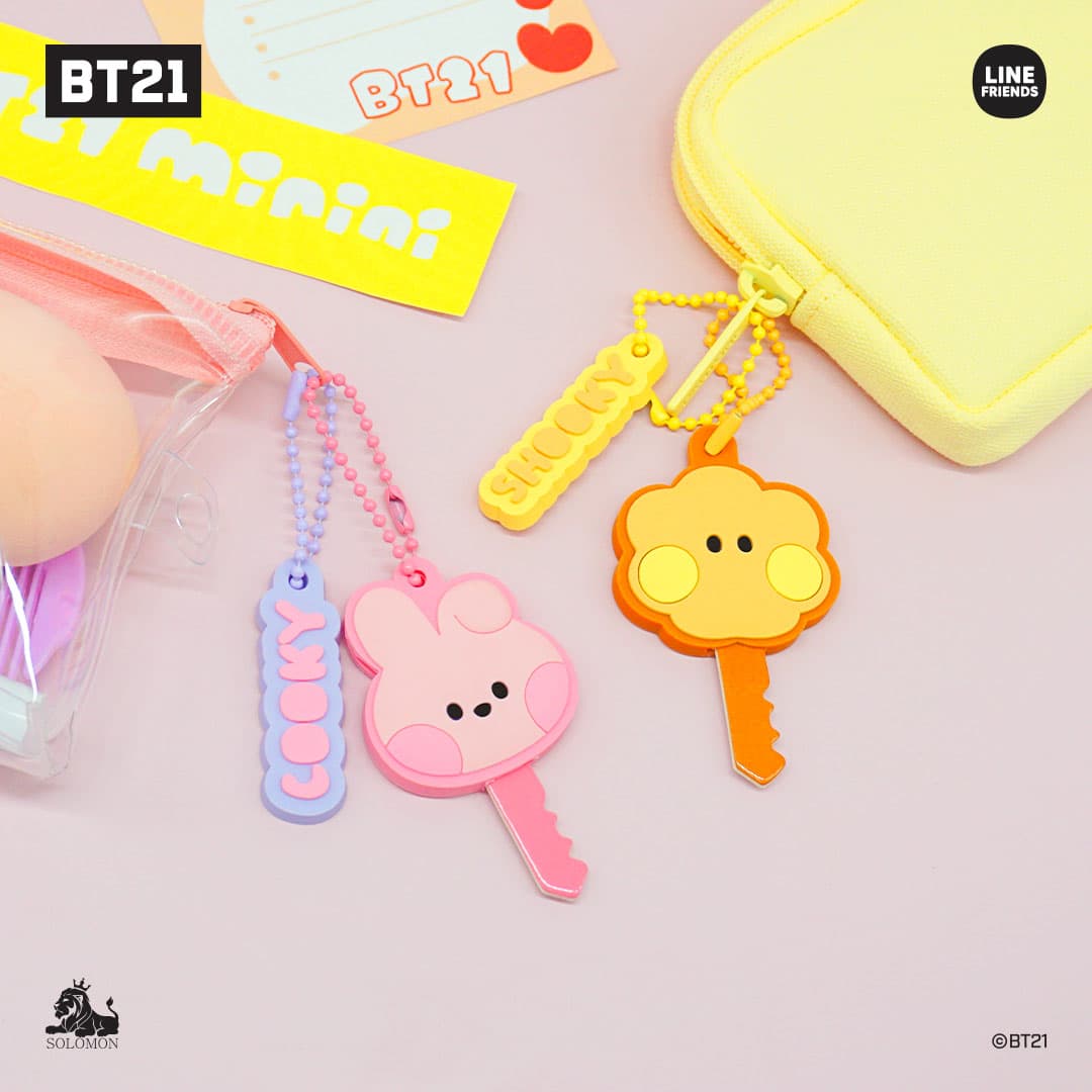 BT21 & minini おすすめグッズ RJやSHOOKYたちの「キーカバー」