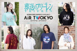 葬送のフリーレン × AIR TWOKYO アパレル含むコラボグッズ第2弾 発売!