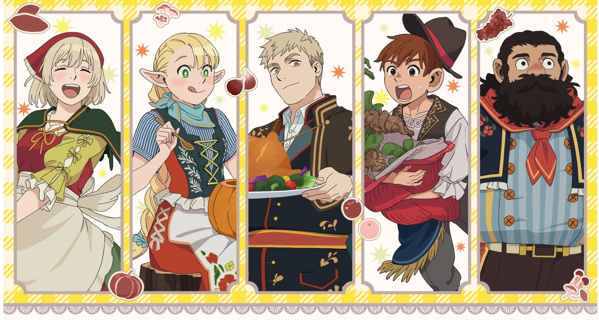 ダンジョン飯 収穫祭 ver. アクスタなど描き下ろしグッズ 6月発売!