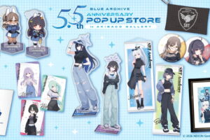 ブルアカ 5.5th Anniversary POP UP先行 描き下ろしグッズ発売!