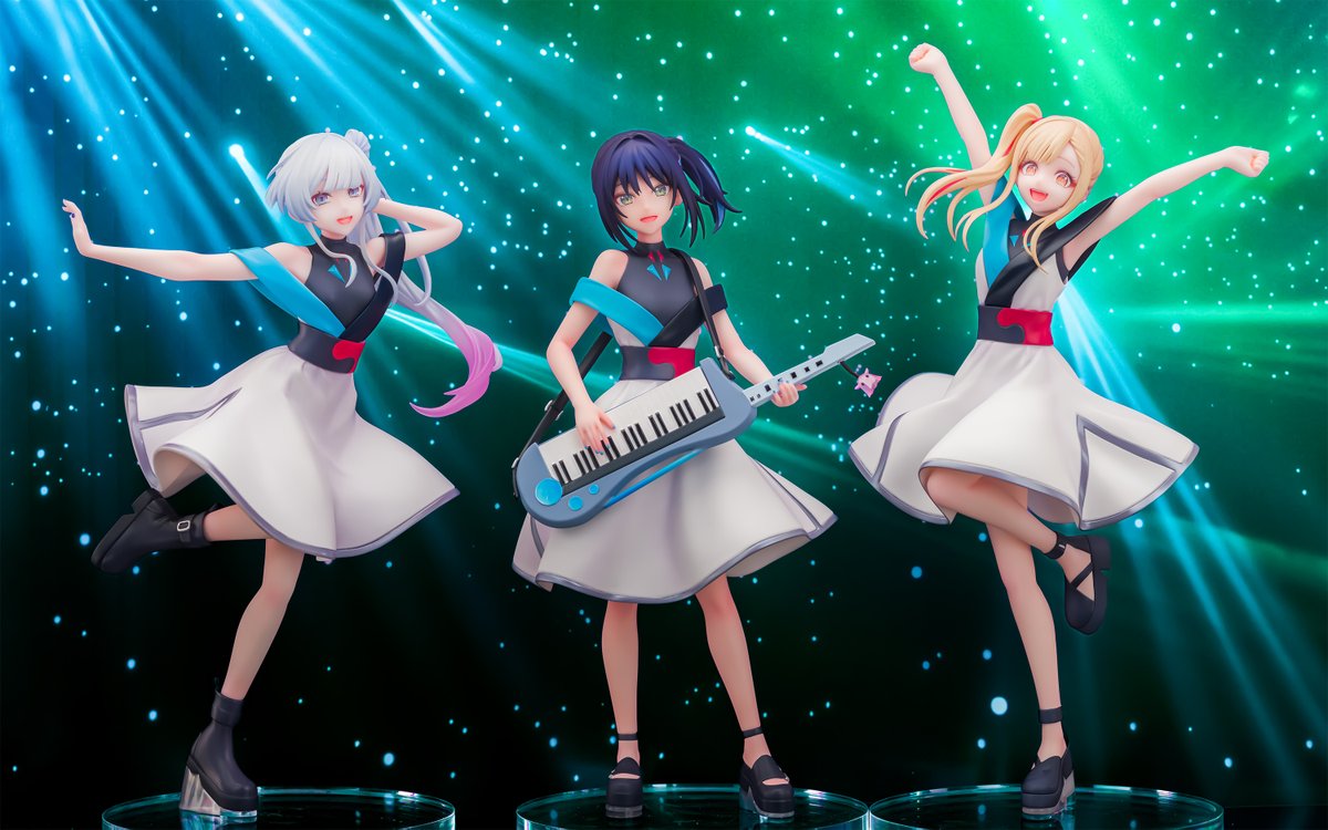 超かぐや姫! かぐや/彩葉/ヤチヨ コラボライブVer. フィギュア発売!