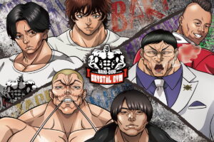 刃牙道×クリスタルジム 筋肉芸人とコラボ! 描き下ろしグッズ発売!!