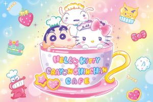 キティ × しんちゃんカフェ in THE GUEST大阪店 6.1-7.15 コラボ開催!!