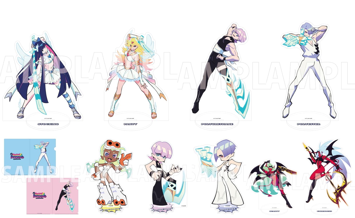 Newパンスト リアル等身アクスタが登場!姉妹&ポリポリ兄弟ら新作が発売