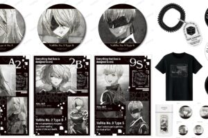 ニーアオートマタ 人気グッズが再販!2BたちのポスターやTシャツ 5月発売