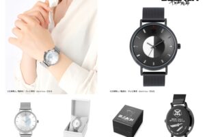 BLEACH 一護・雨竜の腕時計 7月発売! 裏蓋に「千年血戦篇」詩歌を刻印