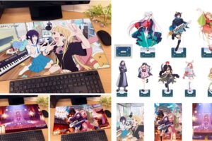 「超かぐや姫!」彩葉のアパートで過ごす二人の日常ビジュアルがグッズに