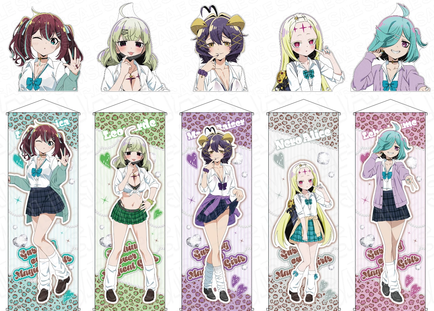 まほあこ エノルミータがギャルに! 制服&水着姿の新作グッズが一般発売!