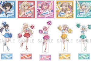 わたなれ 5人の弾ける笑顔がまぶしい チア姿の新作グッズ 9月発売