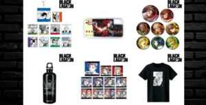 ブラック・ラグーン レヴィ達を描いたAni-Artシリーズのグッズ11月発売!