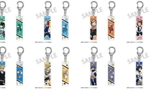 僕のヒーローアカデミア アニメ5期絵柄のキーホルダー 9月下旬発売!