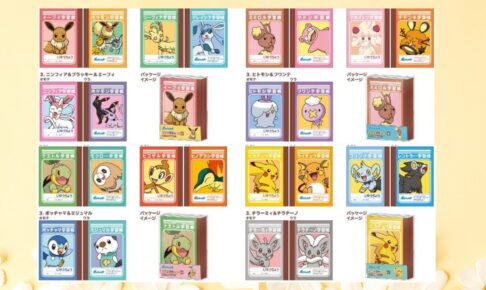 ポケモン デデンネたちが表紙を飾る「ミニ学習帳セット」11月上旬発売!