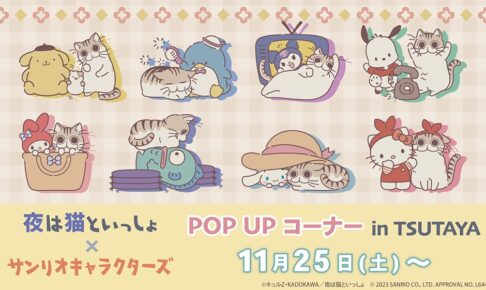 ミニぬいぐるみ 夜は猫といっしょ – FAN+Life
