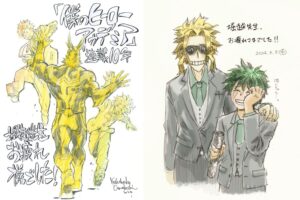 僕のヒーローアカデミア 完結記念 アニメスタッフのイラストが続々到着!