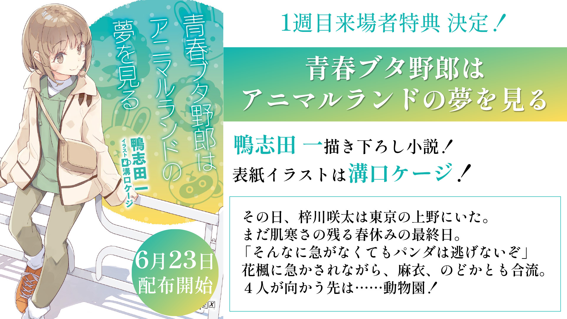 青ブタ 青春ブタ野郎はおでかけシスターの夢を見ない 豪華版パンフレット 入場特典