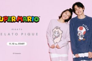 マリオ × ジェラピケ 11月10日よりピーチやキノピオのコラボ商品登場!