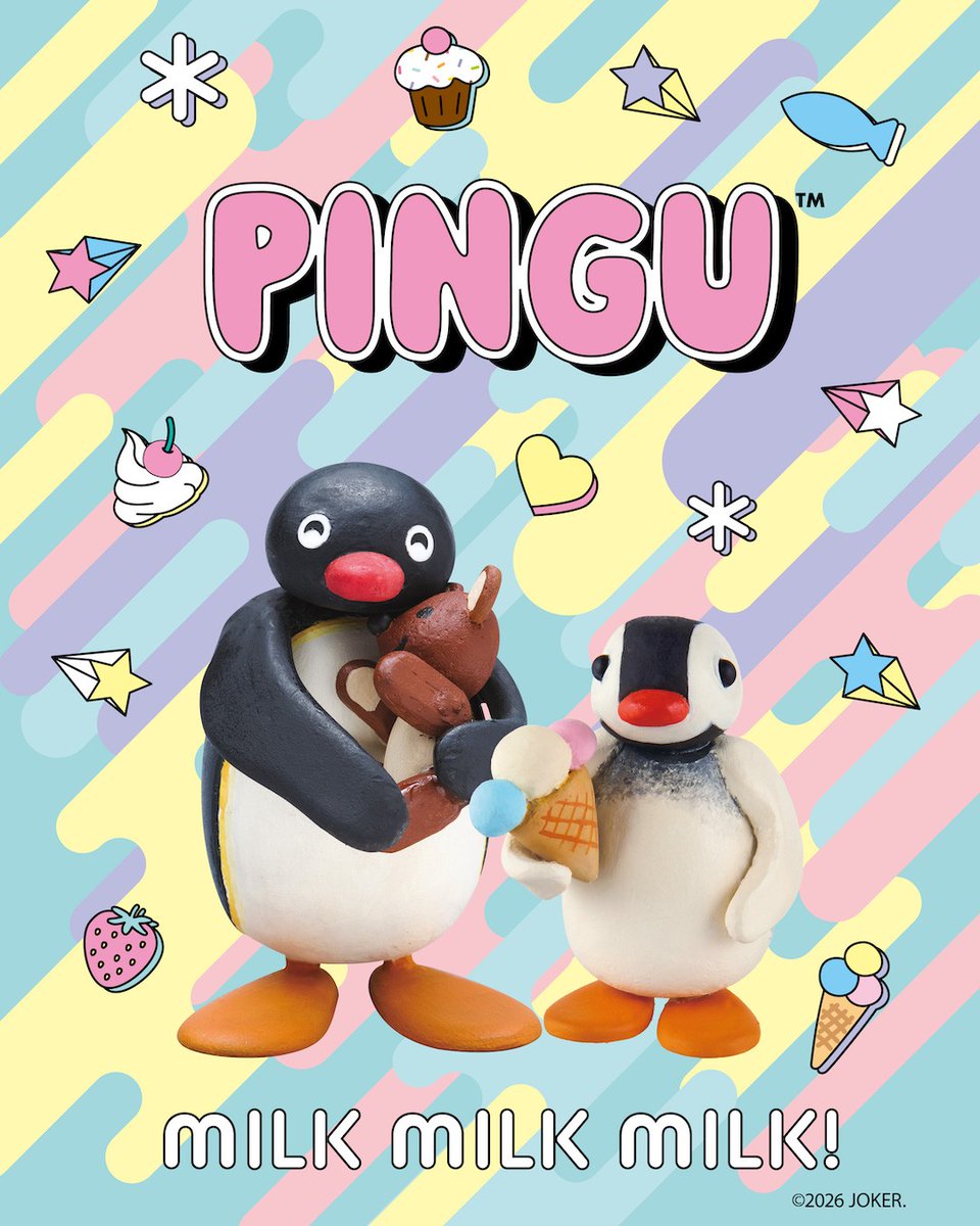 ピングー カフェ in ラフォーレ原宿 6月24日よりコラボ開催!