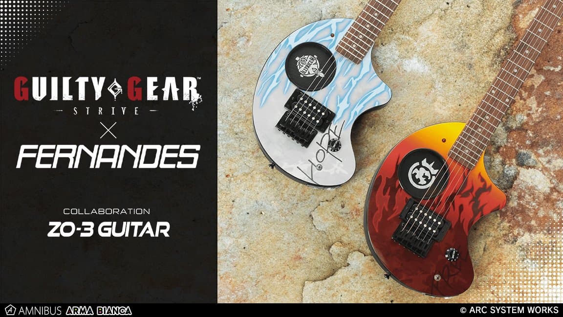FERNANDES × 進撃の巨人・モルカーなど6作品とのコラボギターが登場!