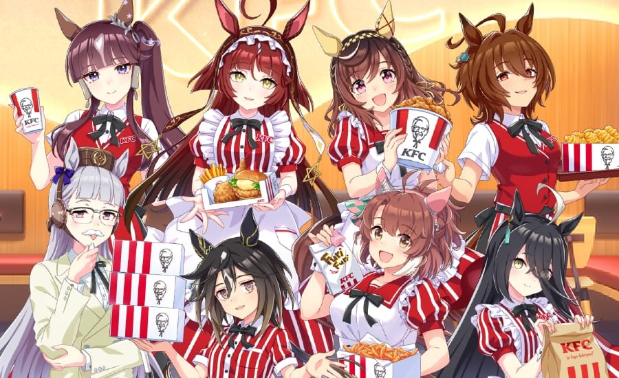 ウマ娘 × ケンタッキーフライドチキン全国 8月12日よりコラボ!