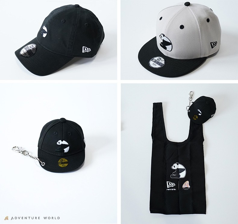 アドベンチャーワールド NEW ERA キャップ キャップポーチエコバッグ