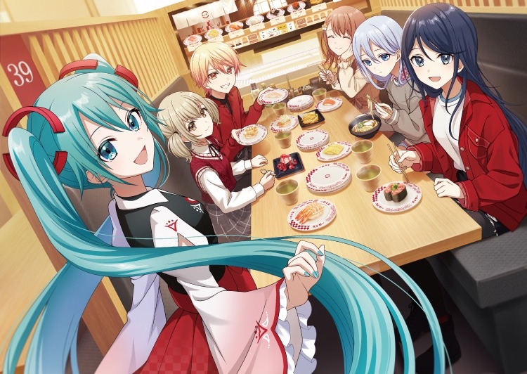 プロジェクトセカイ × スシロー 12月5日よりコラボキャンペーン実施!