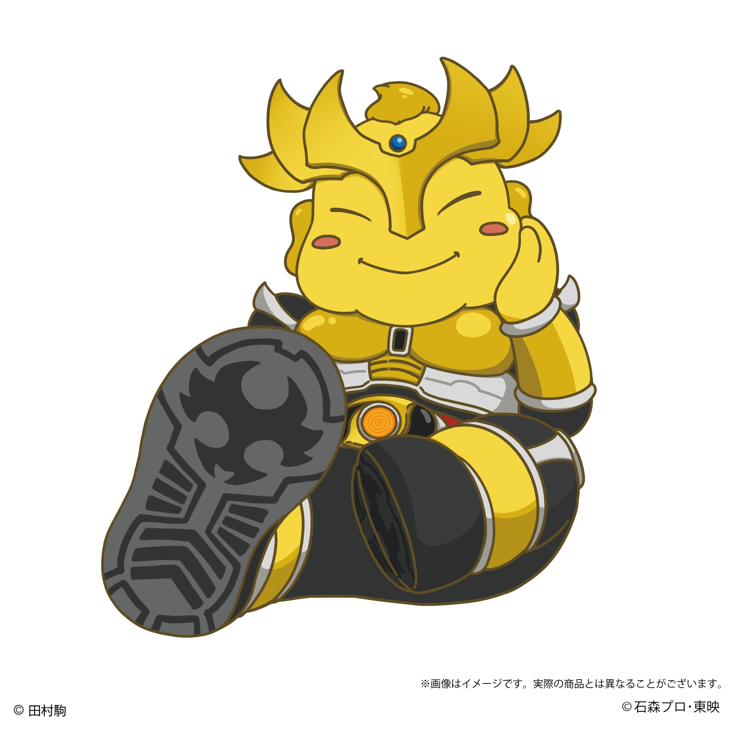 仮面ライダーアギト × ビリケンさん コラボレーションキャラクター