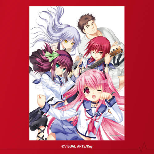 Angel Beats! メモリアルくじ B-1 A3判クリアポスター