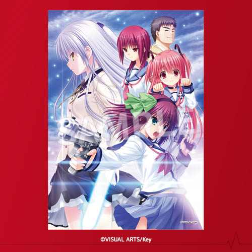 Angel Beats! メモリアルくじ B-3 A3判クリアポスター