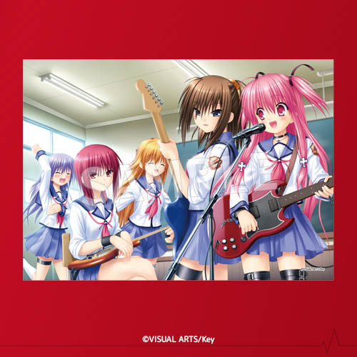 Angel Beats! メモリアルくじ B-5 A3判クリアポスター