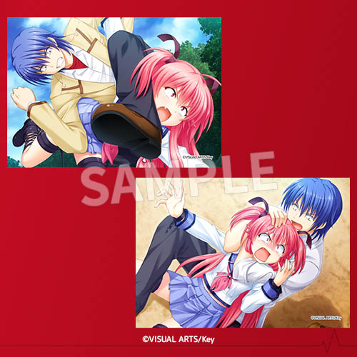 Angel Beats! メモリアルくじ D-4 銀塩ブロマイドセット