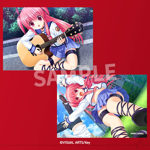 Angel Beats! メモリアルくじ D-5 銀塩ブロマイドセット