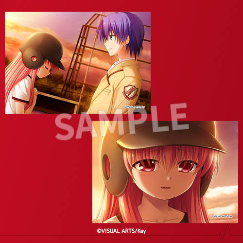 Angel Beats! メモリアルくじ D-6 銀塩ブロマイドセット