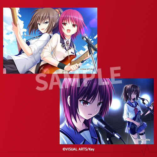Angel Beats! メモリアルくじ D-7 銀塩ブロマイドセット