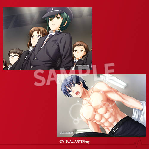 Angel Beats! メモリアルくじ D-8 銀塩ブロマイドセット