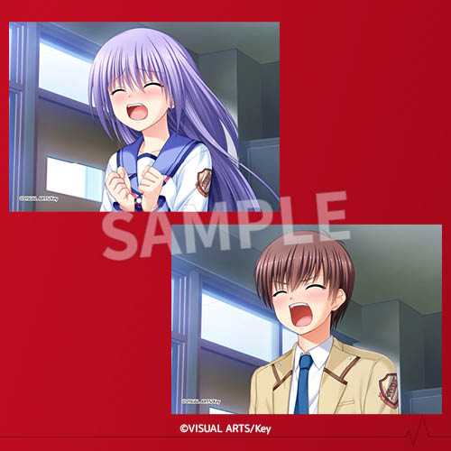 Angel Beats! メモリアルくじ D-9 銀塩ブロマイドセット