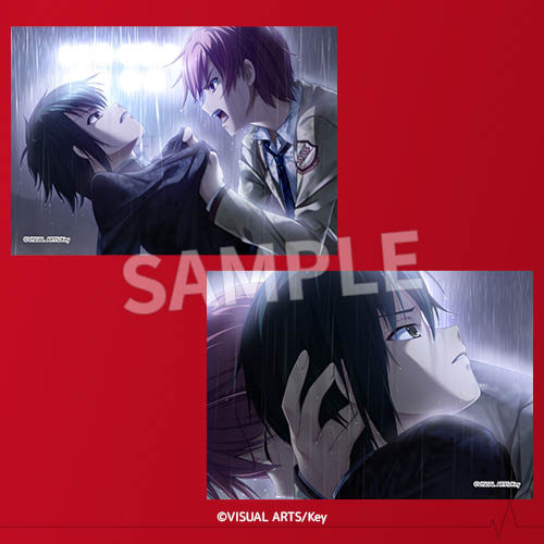 Angel Beats! メモリアルくじ D-10 銀塩ブロマイドセット