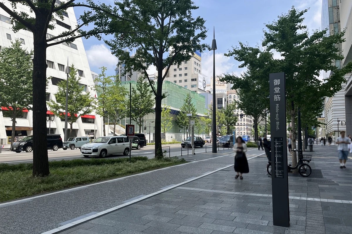 进击的巨人 推粉之旅 大阪调查作战的景点 御堂筋